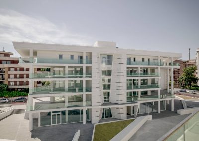 TecDomi GmbH Keramikmanufaktur - Fassadenbau moderne Apartments Innenstadt